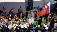 Slavnostní zahájení olympijských her v Riu (výprava Slovenska).