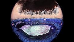Slavnostní zahájení olympijských her v Riu.
