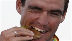 Greg van Avermaet a jeho zlato.