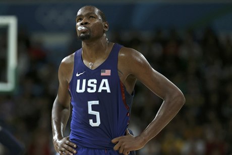 Basketbal Rio - USA v Austrálie (Kevin Durant).