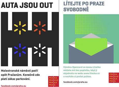 Praha pedstavila 15. srpna nové plakáty od designéra Pavla Fuksy, chce jimi...