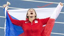 Slavící Barbora Špotáková. | na serveru Lidovky.cz | aktuální zprávy