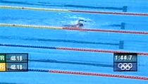Eric Moussambani ve svém olympijském závodě. | na serveru Lidovky.cz | aktuální zprávy