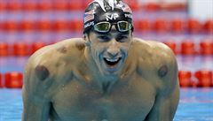 Americký plavec Michael Phelps.