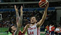 Tináctý den olympiády nabídl také basketbal.