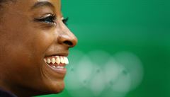 Simone Bilesová. Americká gymnastka, která na svých prvních hrách v 19 letech...