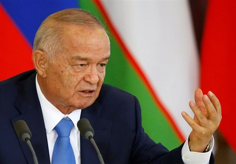 Uzbecký prezident Islam Karimov.