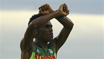 Etiopan Feyisa Lilesa a jeho gesto.