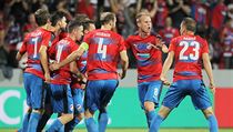 ŽIVĚ: Real Madrid - Viktoria Plzeň. Podaří se Viktorii senzačně bodovat? Radost fotbalistů Plzně po jednom z gólů do sítě Razgradu. | na serveru Lidovky.cz | aktuální zprávy