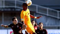 Dukla - Sparta, duel nejvy fotbalov ligy.