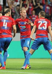 ŽIVĚ: Real Madrid - Viktoria Plzeň. Podaří se Viktorii senzačně bodovat? Radost fotbalistů Plzně po jednom z gólů do sítě Razgradu. | na serveru Lidovky.cz | aktuální zprávy