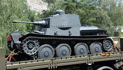 Tank LTH - exportní výcarský tank bude k vidní na Vojenském dnu v Leanech,...