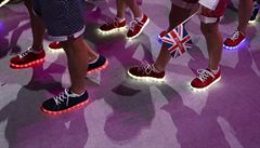Svítivé boty Brit