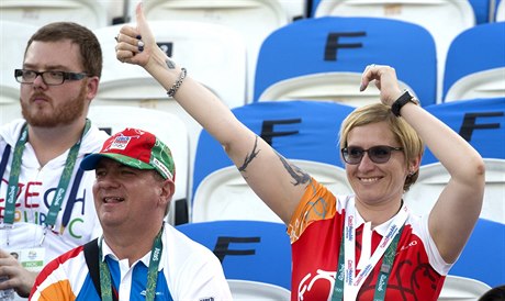 lechtová je sportovní fanynkou. Takhle fandila na olympiád v Riu  