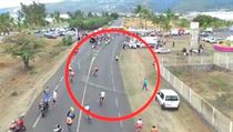 Šílený závěr etapy na etapovém závodu Tour Cycliste Antenne Reunion. | na serveru Lidovky.cz | aktuální zprávy
