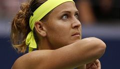 Lucie afáová na US Open.