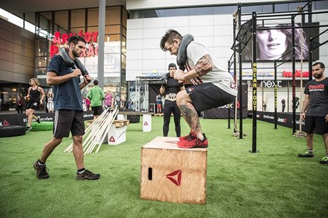 Outdoorová zóna u Arkád Pankrác