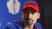 Tomáš Plekanec na tiskové konferenci před startem Světového poháru. | na serveru Lidovky.cz | aktuální zprávy