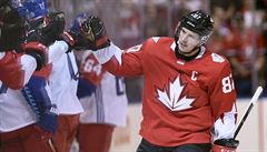 Sidney Crosby vstelil první gól Kanady.