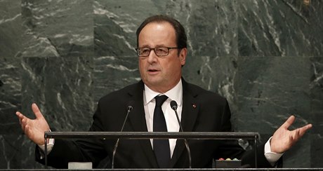 Francouzský prezident François Hollande