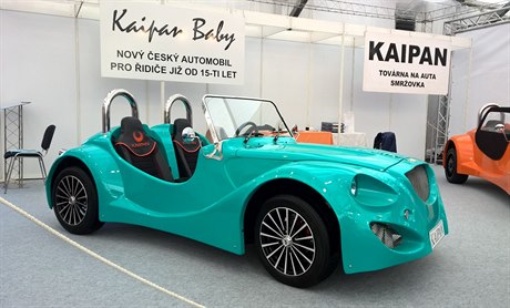 eský malosériový výrobce aut Kaipan pedstavil kabriolet pro idie od 15 let