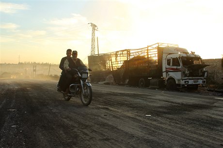 Silnice v Sýrii (Ilustraní foto)