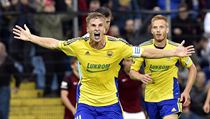 Utkání 7. kola první fotbalové ligy: Fastav Zlín - Sparta Praha. Jakub Jugas ze... | na serveru Lidovky.cz | aktuální zprávy