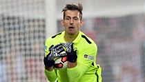 Utkání 7. kola první fotbalové ligy: Slavia Praha - Slovan Liberec. Brankář... | na serveru Lidovky.cz | aktuální zprávy