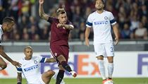 AC Sparta Praha - Inter Milán. Václav Kadlec ze Sparty střílí první branku. | na serveru Lidovky.cz | aktuální zprávy