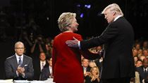 Kandidáti Hillary Clintonová a Donald Trump. | na serveru Lidovky.cz | aktuální zprávy