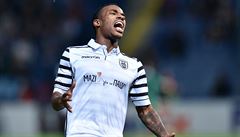 Slovan Liberec - PAOK Solu, hostující Garry Rodrigues.