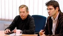 Václav Havel si v roce 2007 na jeden den vyzkoušel práci šéfredaktora... | na serveru Lidovky.cz | aktuální zprávy