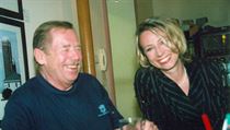 Kateřina Jacques Bursíková s Václavem Havlem. | na serveru Lidovky.cz | aktuální zprávy