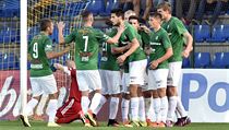 Utkn 9. kola prvn fotbalov ligy: Fastav Zln - FK Jablonec, 1. jna ve...