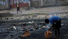 Hlavní msto Haiti Port-au-Prince po zásahu hurikánu.