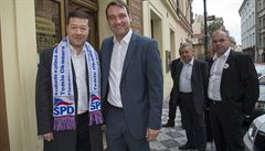 Tomio Okamura a Radim Fiala