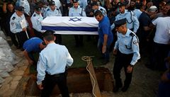Pohřeb Izraelce, kterého zabil palestinský útočník | na serveru Lidovky.cz | aktuální zprávy