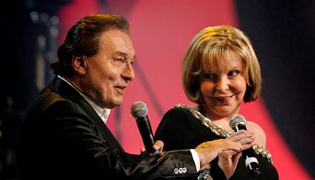 Karel Gott a Hana Zagorová v roce 2009