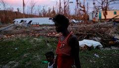 Nejvtí kody zpsobil hurikán práv na Haiti, kde udeil zaátkem íjna.