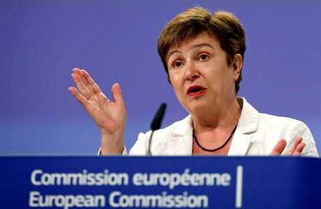 Kristalina Georgievová v Evropské komisi.
