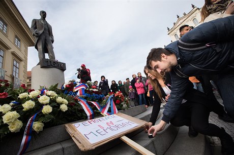 Památku T.G.M i vznik samostatného eskoslovenského státu si pipomnli také...