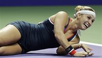 Dominika Cibulková slaví vítězství v semifinále Turnaje mistryň. | na serveru Lidovky.cz | aktuální zprávy