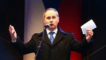 Petr Gazdík (STAN) na akci na Staroměstském náměstí | na serveru Lidovky.cz | aktuální zprávy