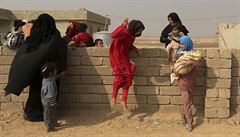 Irácké dti z vesnic u Mosulu. (Ilustraní foto)