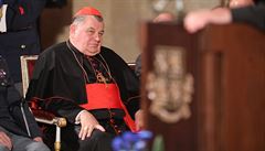 Praský arcibiskup Dominik Duka na pedávání státních vyznamenání