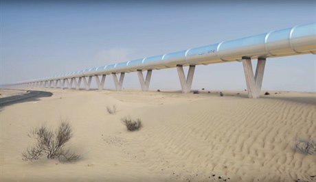 Hyperloop v Dubaii