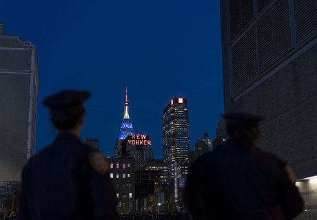 New York se stal v úterý opevnným mstem. Poprvé v historii jsou tam oba...