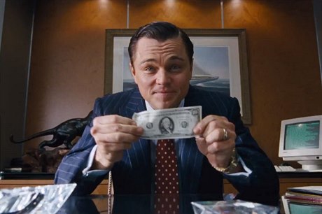 Leonardo di Caprio sehrál hlavní roli ve snímku Vlk z Wall Street.