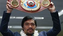 Filipnsk boxer Manny Pacquiao zpt ve vlasti, kde u v ter opt zasedal v...