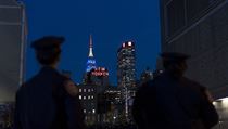 New York se stal v úterý opevněným městem. Poprvé v historii jsou tam oba... New York se stal v úterý opevněným městem. Poprvé v historii jsou tam oba...